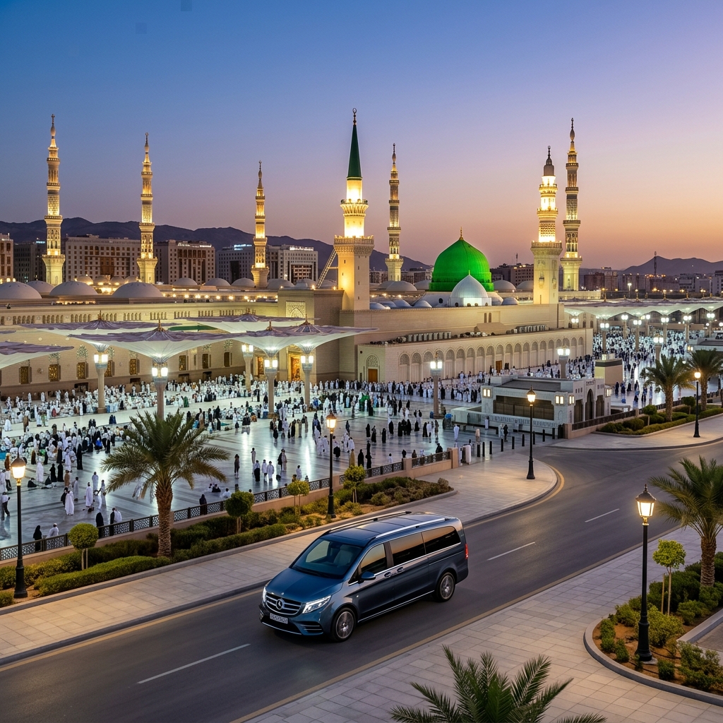 المسجد النبوي الشريف بالمدينة المنورة